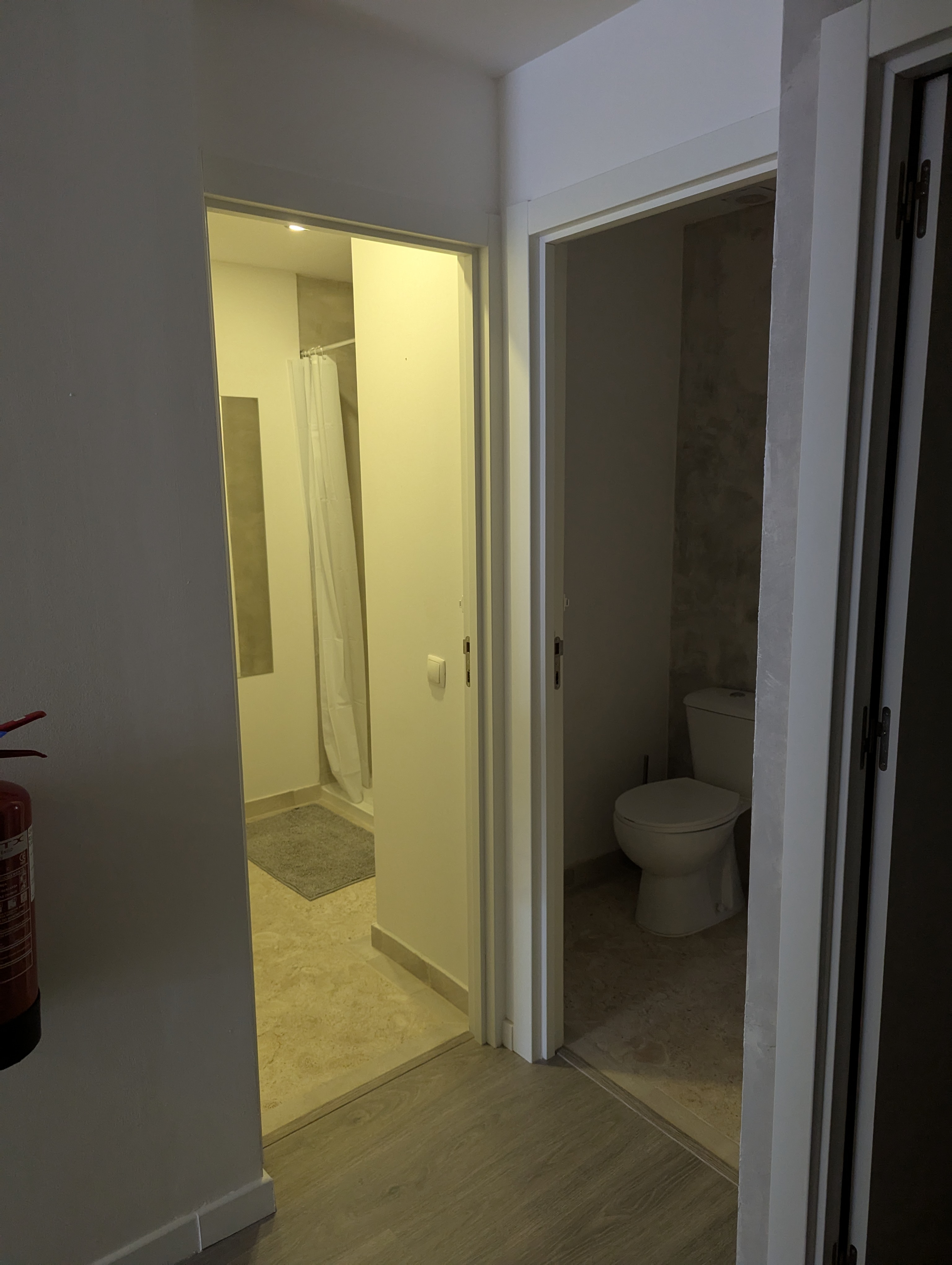 Plasterboard and painting finish